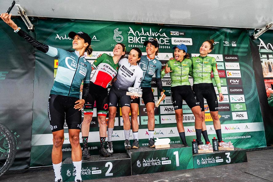 FISCHER Y MURILLO LOGRAN PODIO PARA EXTREMADURA-ECOPILAS EN ANDALUCÍA BIKE RACE DIEZ AÑOS DESPUÉS