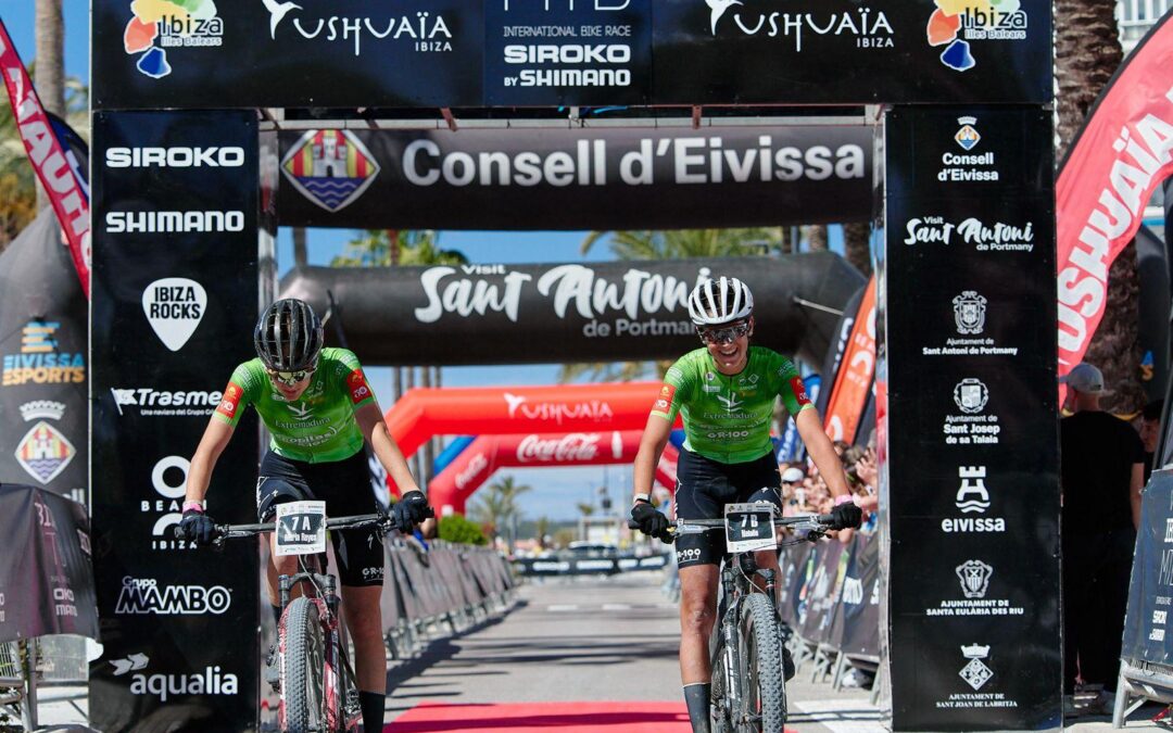 MURILLO Y FISCHER (EXTREMADURA-ECOPILAS) TERCERAS EN LA ÚLTIMA ETAPA DE LA VUELTA IBIZA MTB