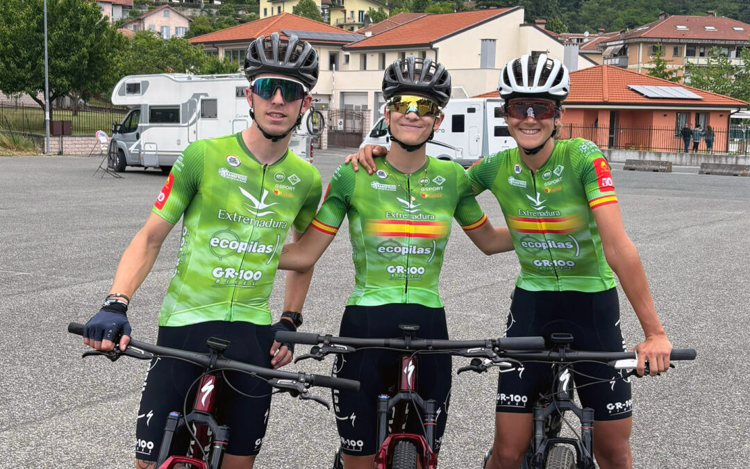 EL EXTREMADURA-ECOPILAS ILUSIONADO Y CON OPCIONES EN EL CAMPEONATO DE EUROPA XCM QUE SE DISPUTA MAÑANA EN ITALIA