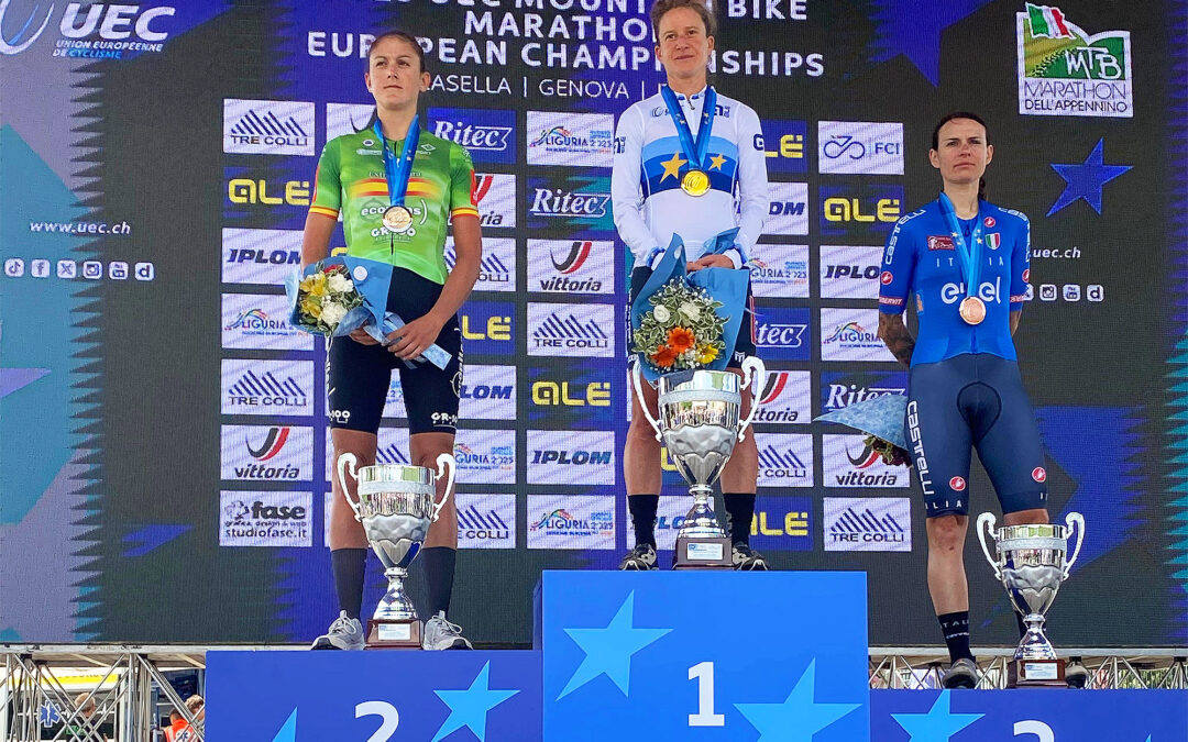 NATALIA FISCHER LOGRA EN ITALIA EL SUBCAMPEONATO DE EUROPA XCM Y LOGRA UNA PLATA HISTÓRICA PARA EXTREMADURA-ECOPILAS