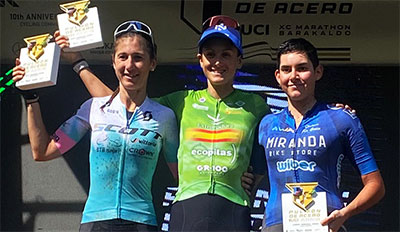 NATALIA FISCHER (EXTREMADURA-ECOPILAS) GANA LA PULMÓN DE ACERO UCI MTB EN BARACALDO